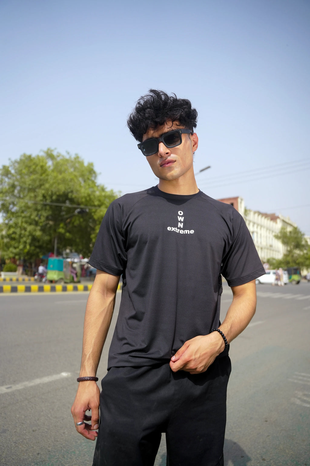 Round Neck Raglan Sleeve Tee